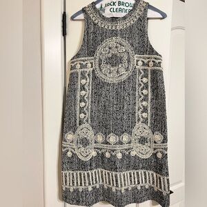 Vintage Freeway wool embroidery dress